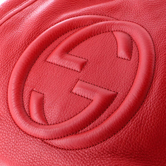 Gucci Soho Shoulder Bag Leather Medium #203884G12B - Picture 7 of 9